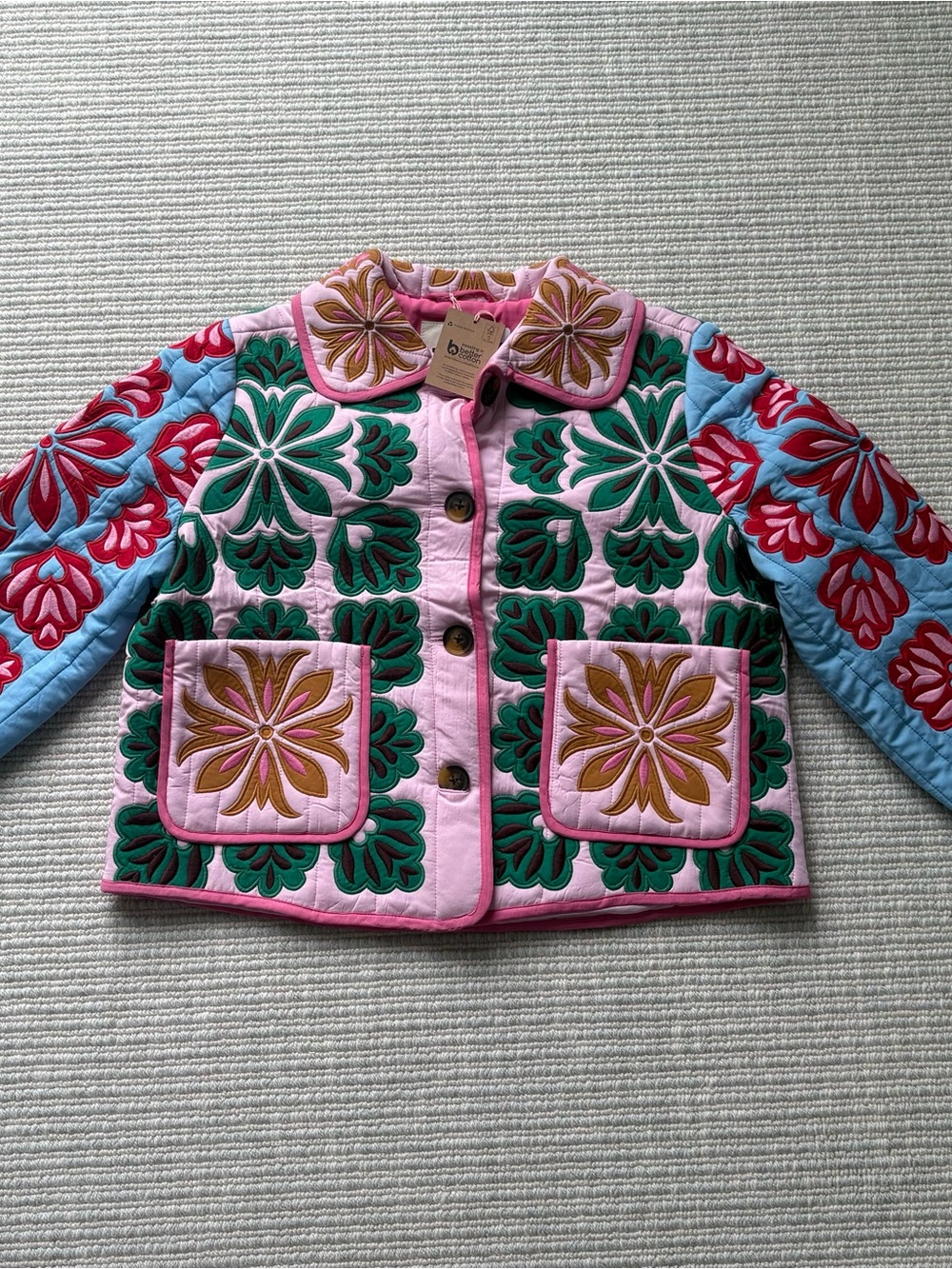 Boden jacket NWT 8 Fitzrovia embroidered jacket, gorgeous, classic - Picture 2 of 12